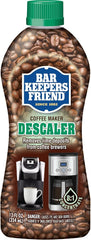 Bar Keepers Friend Coffee Maker Cleaner + Descaler (2 x 12 oz) Removes Stains & Oily Residue from Espresso Machines, Carafes, Thermos, Drip Coffee Pots, Single-Cup Coffee Makers & More
